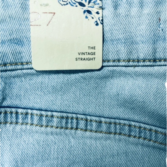 New Pilcro Anthropologie Jeans High Rise Women 27" x 28" Aztec Southwestern - Picture 5 of 8